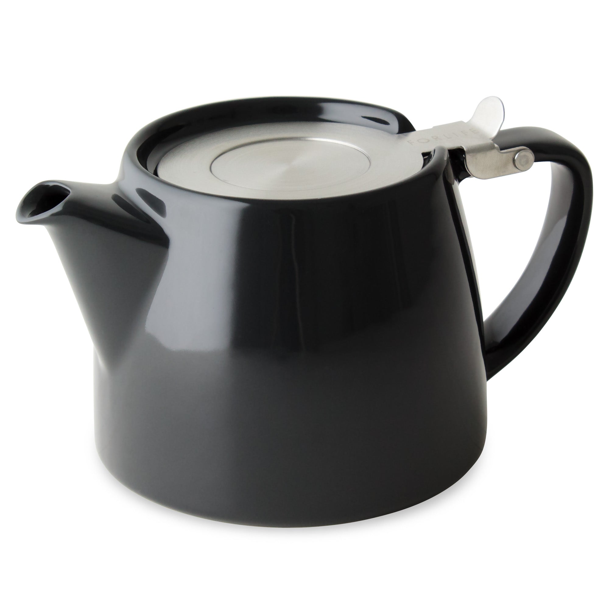 Stump Teapot with Stainless Steel Lid & Infuser 18 oz.