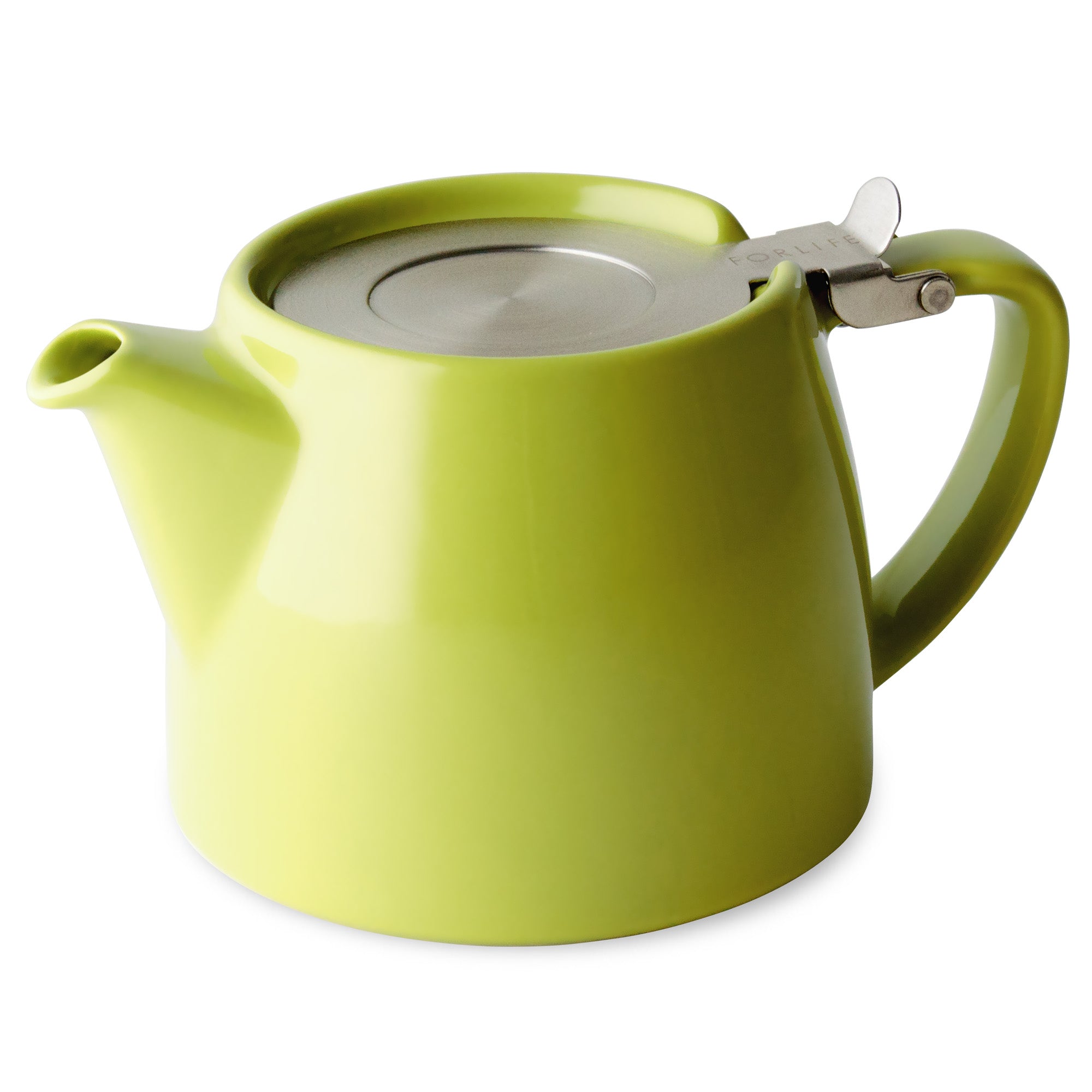 Stump Teapot with Stainless Steel Lid & Infuser 18 oz. – FORLIFE Design