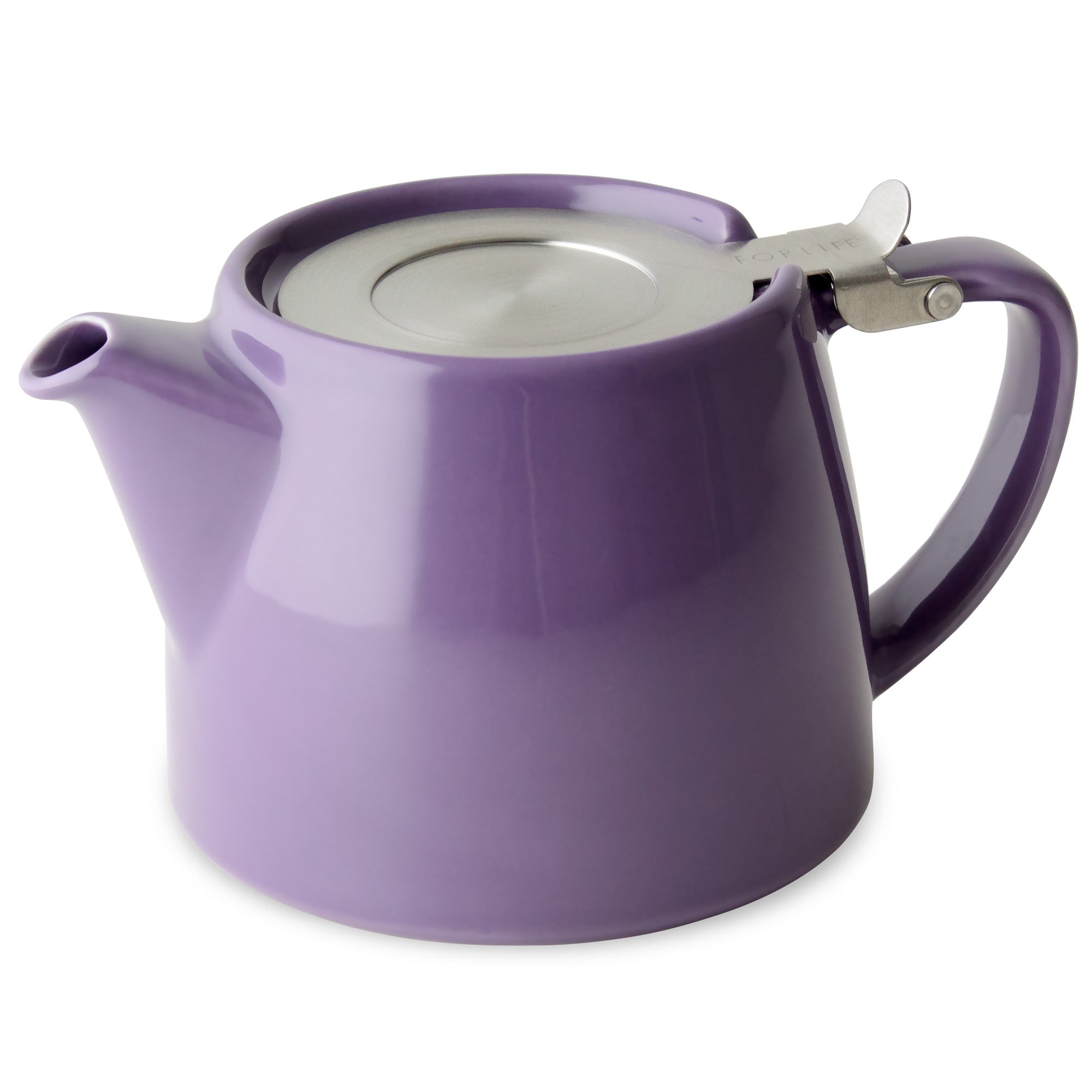Stump Teapot with Stainless Steel Lid & Infuser 18 oz.