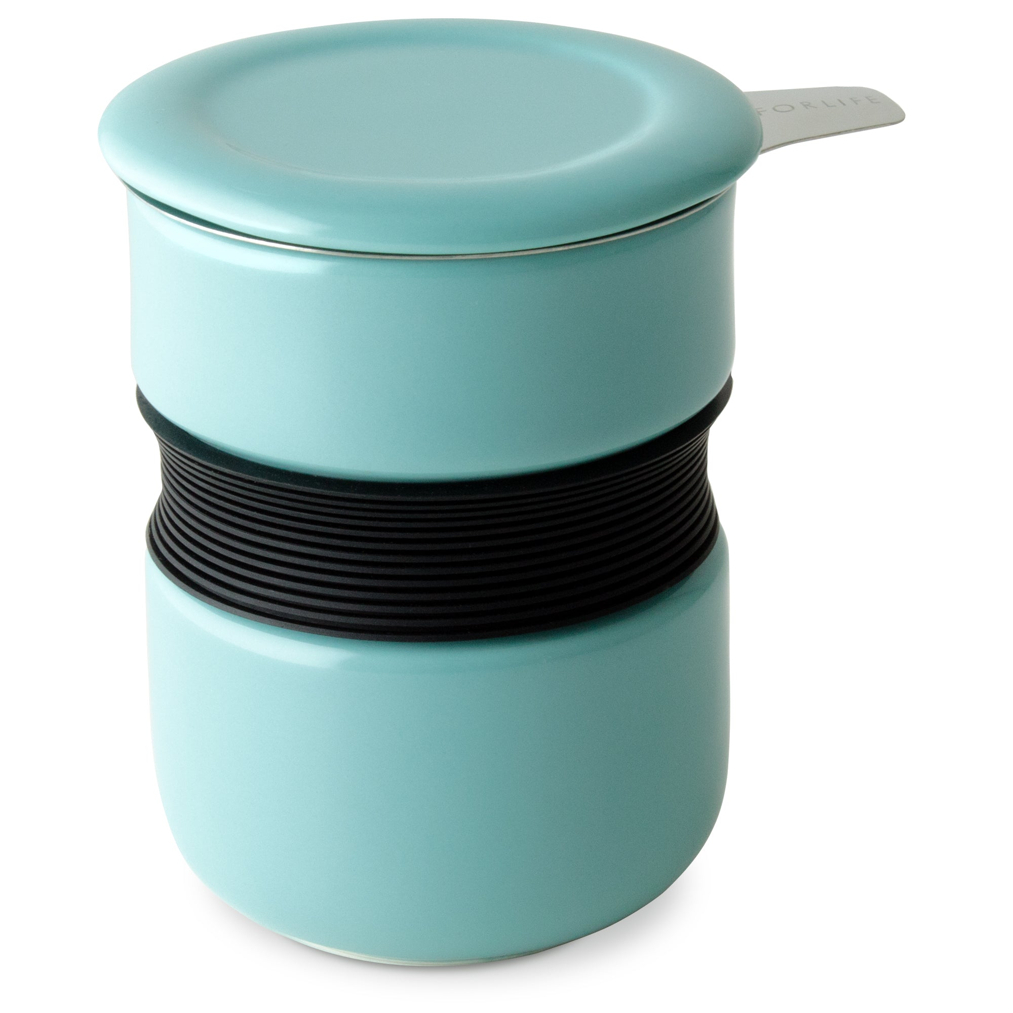 Curve Asian Style Tea Cupwith Infuser & Lid 12 oz. – FORLIFE Design