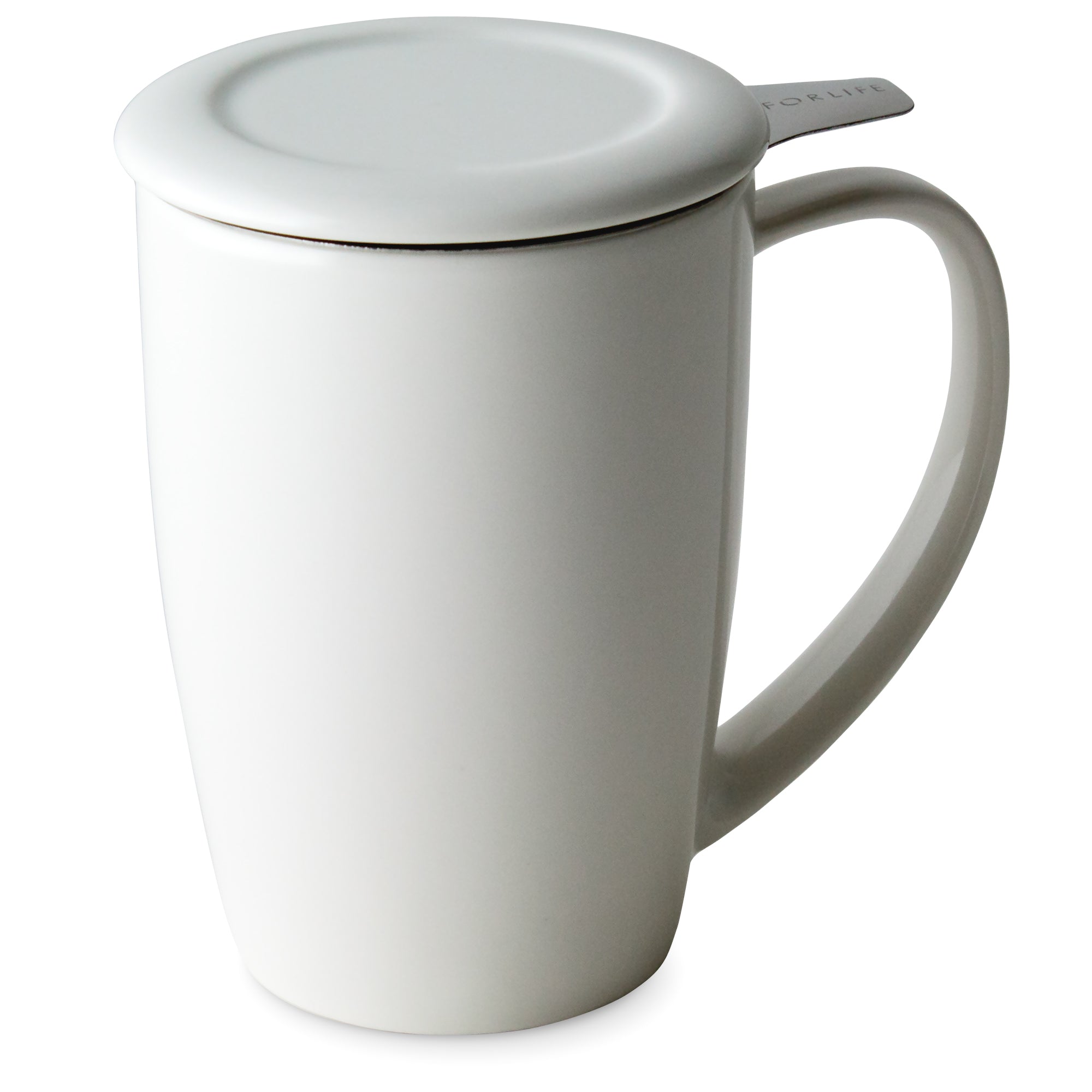 Curve Tall Tea Mug<br>with Infuser & Lid 15 oz.