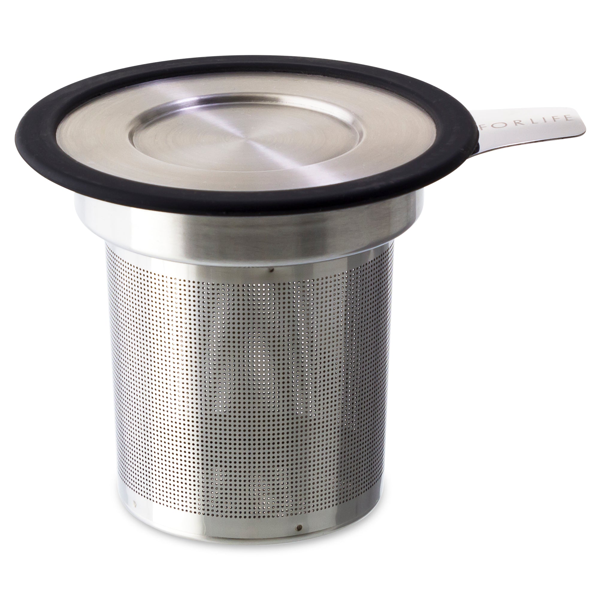 Brew-in-Mug Extra-fine Tea Infuser<br>with Lid