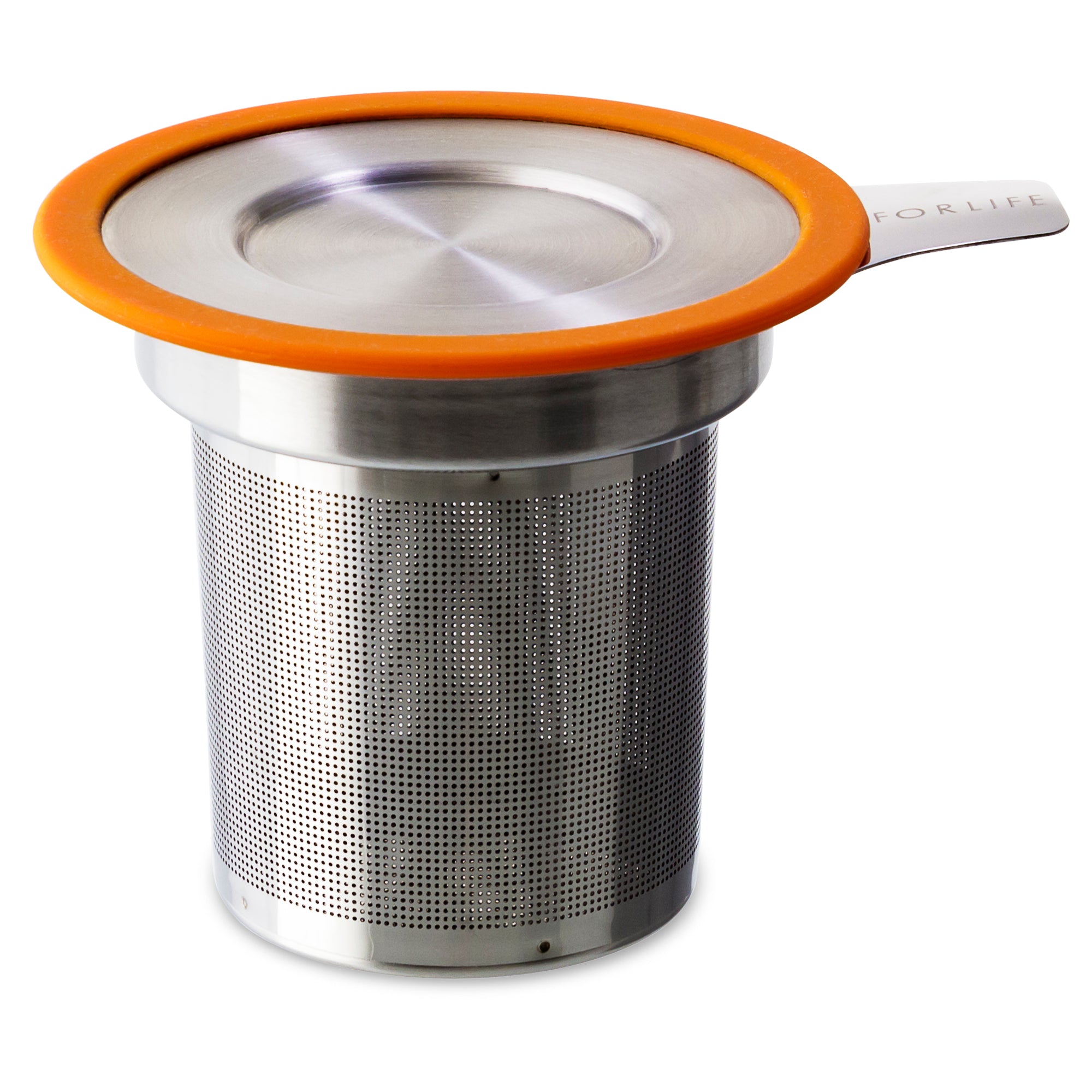 Brew-in-Mug Extra-fine Tea Infuser<br>with Lid