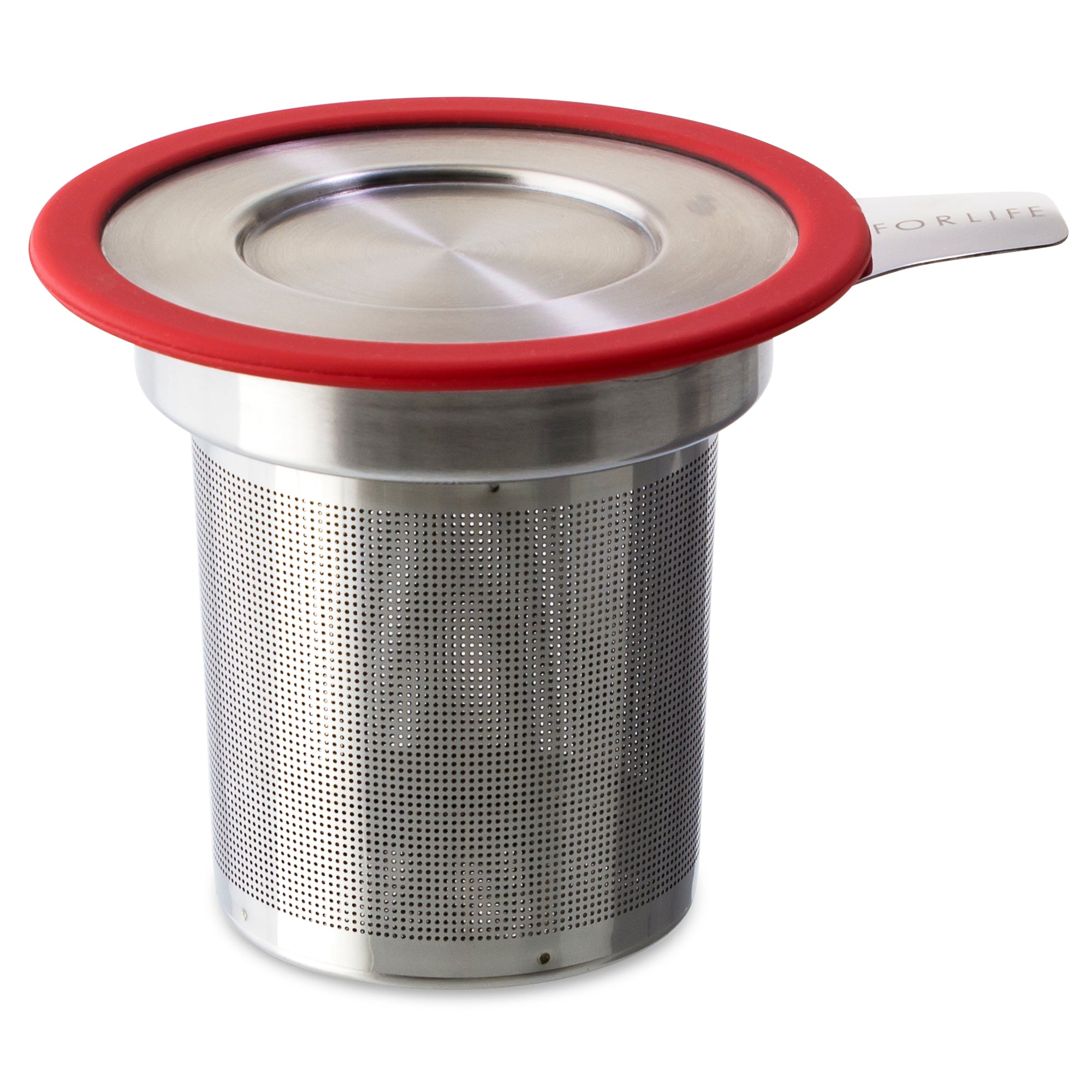 Brew-in-Mug Extra-fine Tea Infuser<br>with Lid (Set of 6)