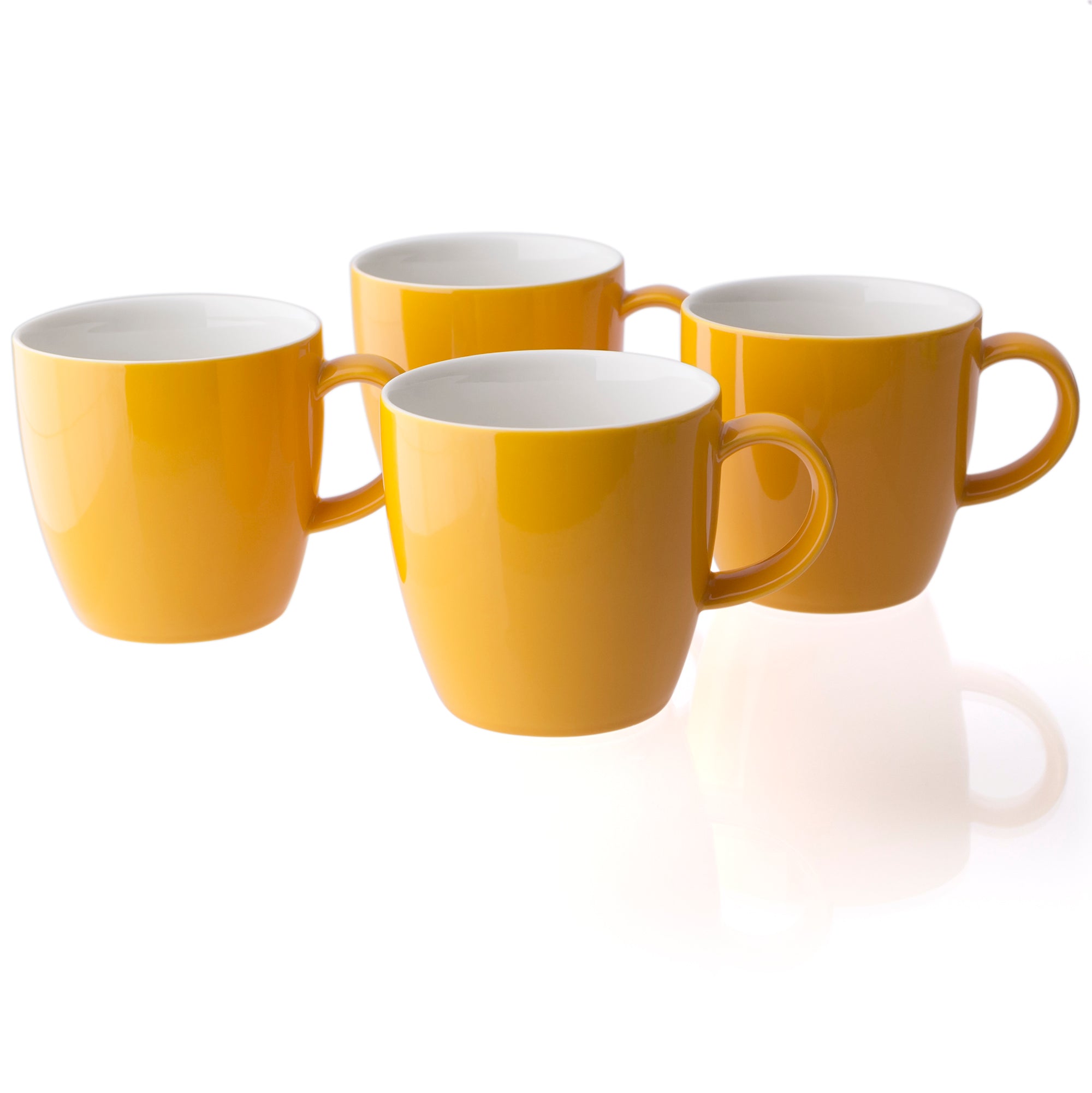Uni Tea/Coffee Cup with handle - 11 oz., 4 pc pack