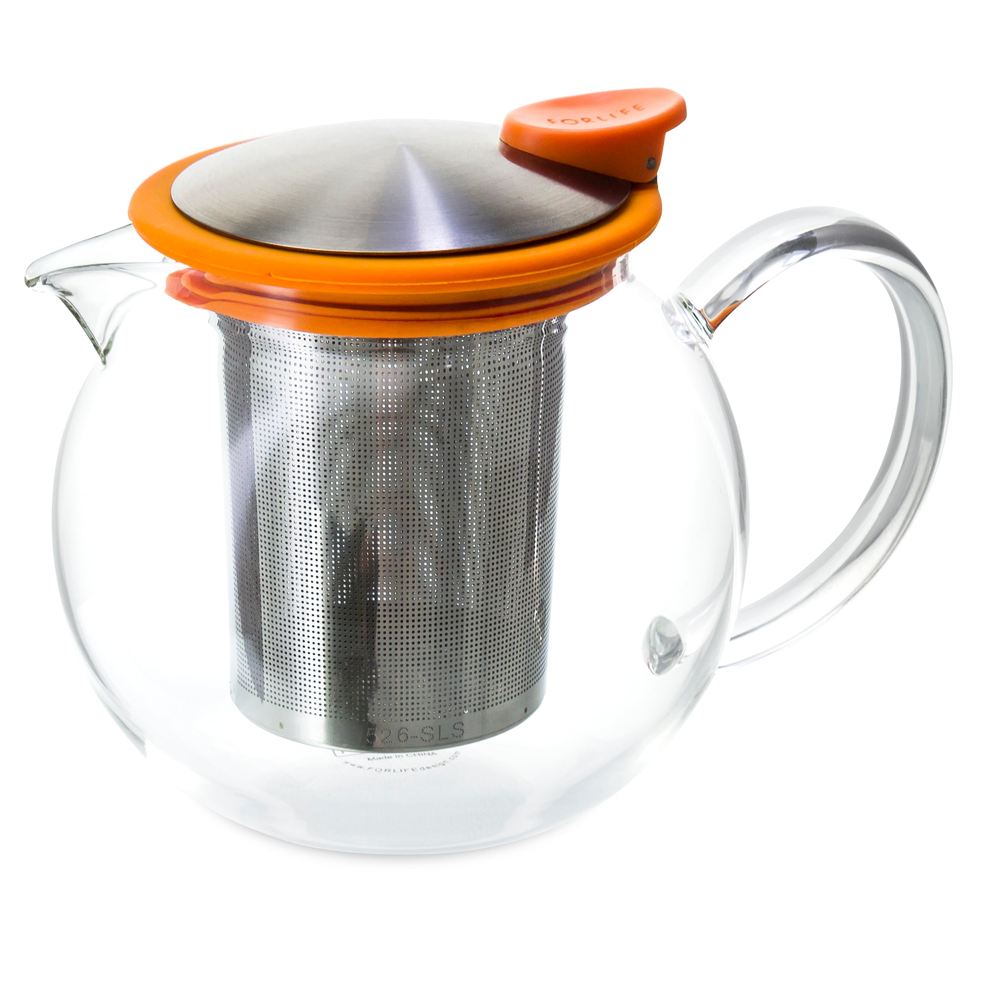 Bola Glass Teapot with Basket Infuser<br>25 oz.
