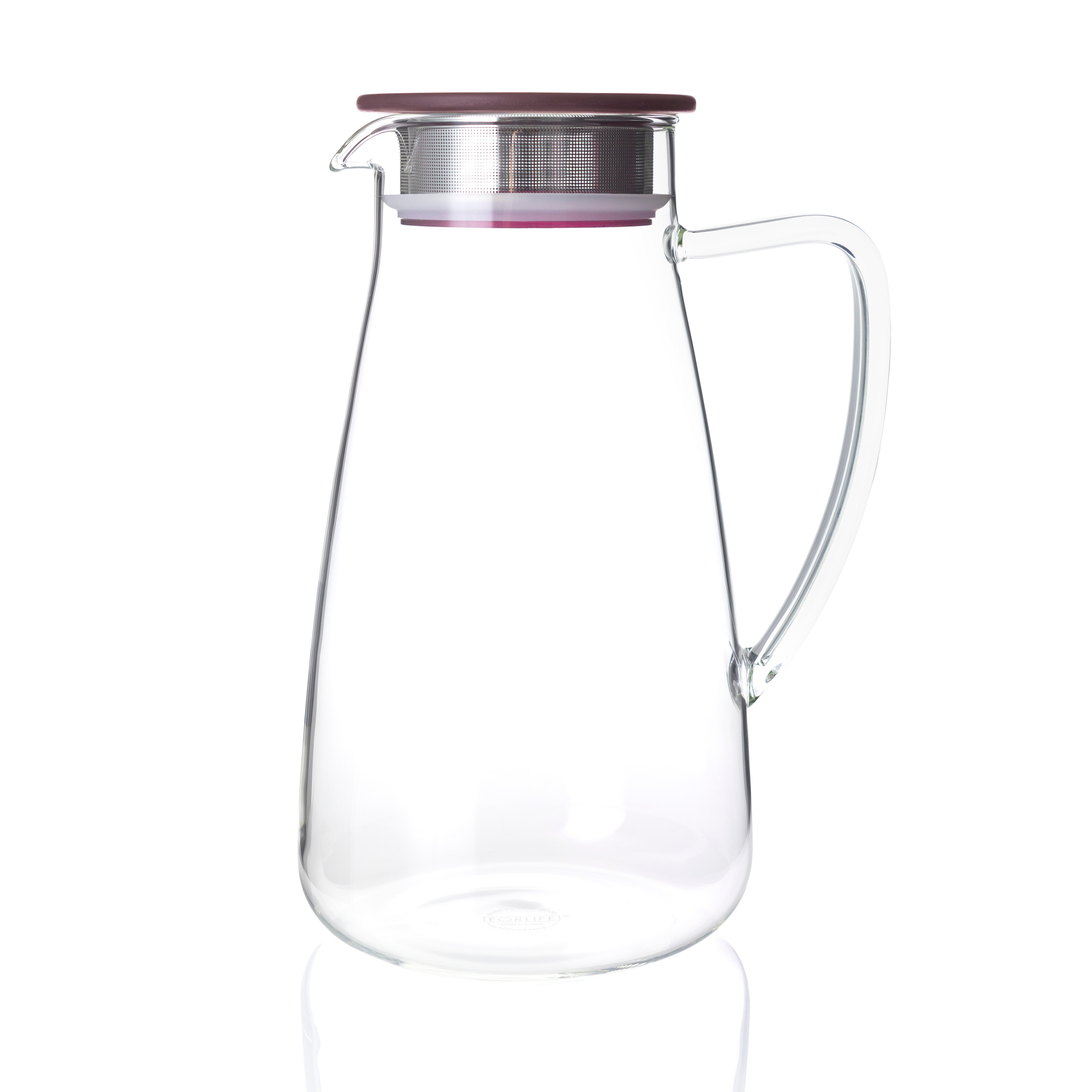 Flask Glass Iced Tea Jug 64 oz.