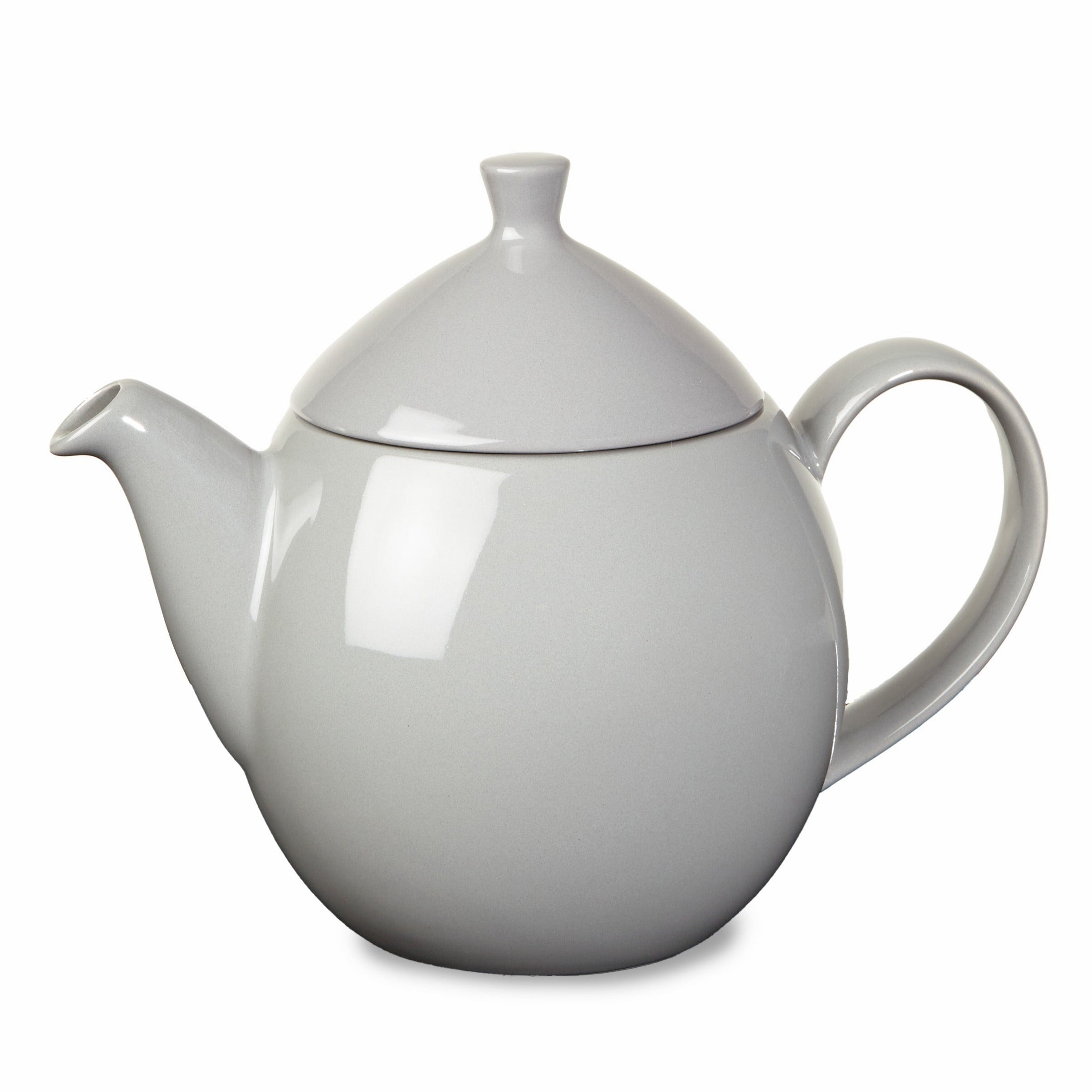 New Dew Teapot with Basket Infuser 14oz  Glossy Colors